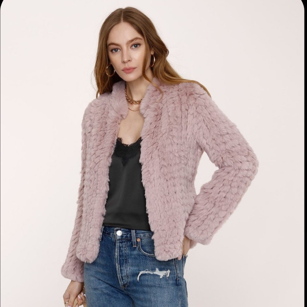 Heartloom Faux Fur Jacket